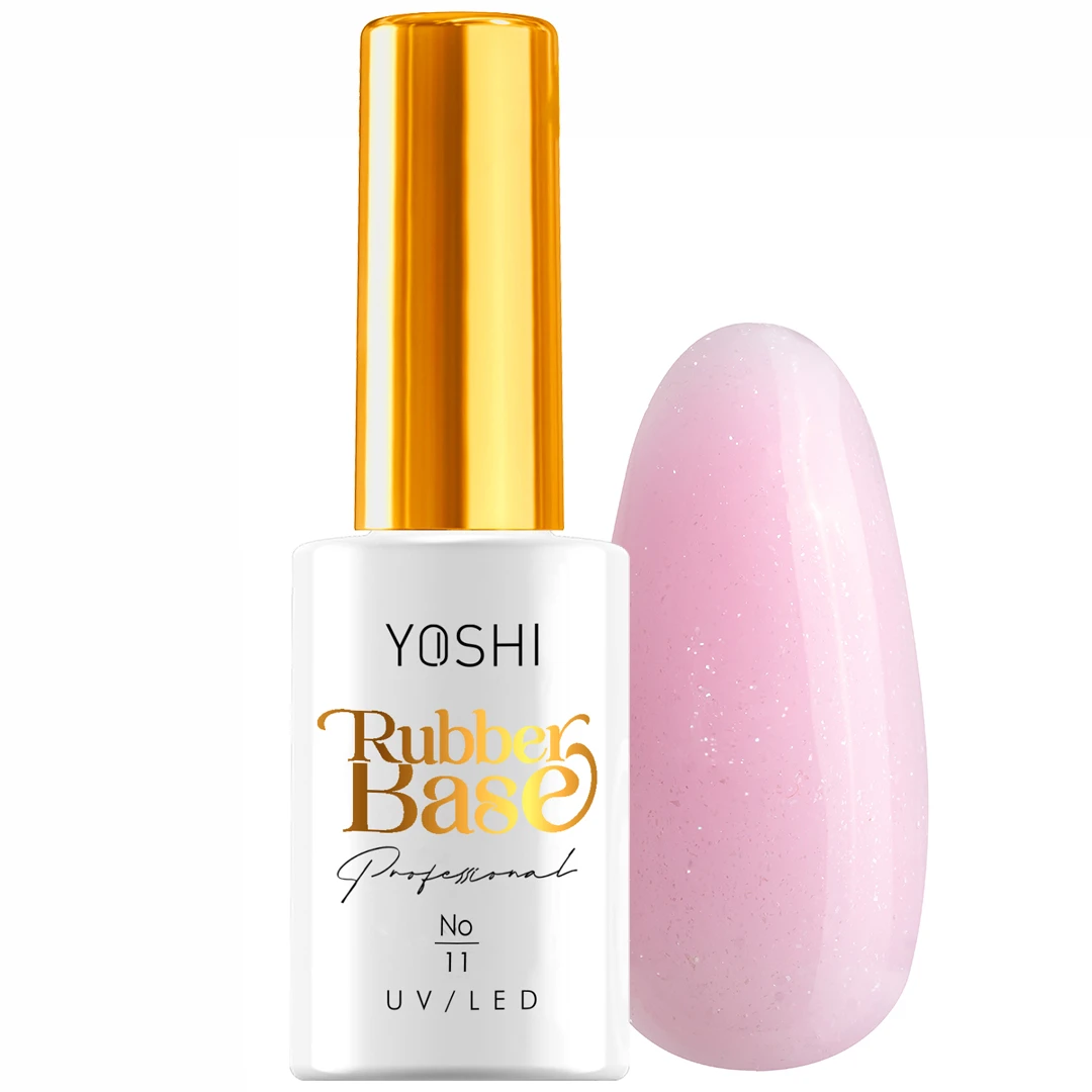 Yoshi RubberBase No11 UV/LED - obrazek 2